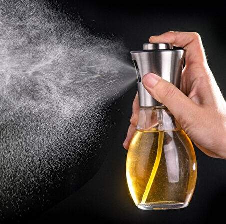 Büro Ev Ofis Mutfağı için 200ML Borosilikat Cam Limonluk Sosluk Sirkelik Yağdanlık Şişesi