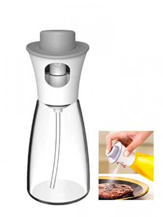 Büro Ev Ofis Mutfağı için 220ML Spreyli Cam Şişe Limonluk Sosluk Sirkelik Yağdanlık
