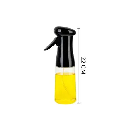 Büro Ev Ofis Mutfağı için 200ML Cam Hazneli Spreyli Limonluk Sosluk Yağdanlık