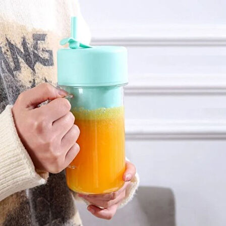 Büro Ev Ofis Mutfağı için Taşınır Pipetli Bardak Model Karıştırıcı Blender