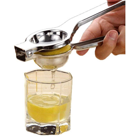 Büro Ev Ofis Mutfağı için Kolay Limon Sıkacağı Paslanmaz Çelik Sıkıcı