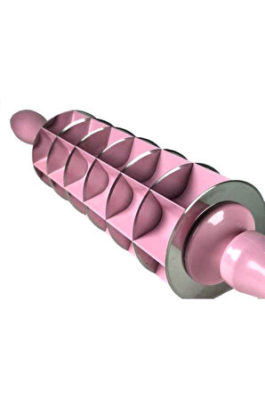 Büro Ev Ofis Mutfağı için 7BIÇAKLI Kare Mantı Hamuru Kesim Merdanesi