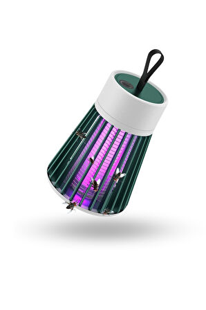 Büro Ev Ofis Yazlık için Şarjlı Uv Işıklı İç Dış Mekan Haşere Sivrisinek Sinek Kovucu Gece Lambası