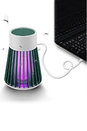 Büro Ev Ofis Yazlık için Şarjlı Uv Işıklı İç Dış Mekan Haşere Sivrisinek Sinek Kovucu Gece Lambası