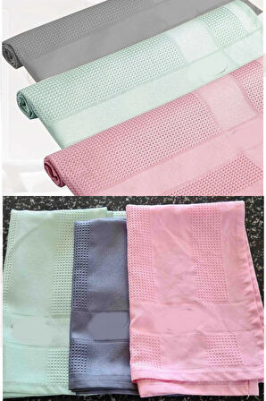 Büro Ev Ofis Yazlık Hijyeni için 3ADET 40x60CM Mikrofiber İzsiz Temizlik Bezi Seti