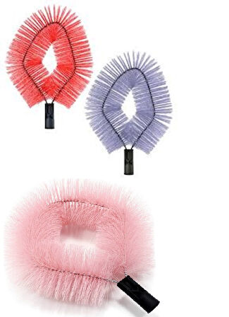 Büro Ev Ofis Yazlık Hijyeni için Bükülür Örümcek Ağı Temizleme Fırçası