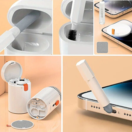 Büro Ev Ofis Yazlık Hijyeni için 20PARÇA Multi Bilgisayar Klavye Kulaklık Toz Temizlik Kiti