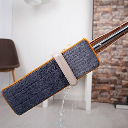 Büro Ev Ofis Yazlık Hijyeni için Kendi Sıkmalı Paspas Kolay Mikrofiber Tablet Mop