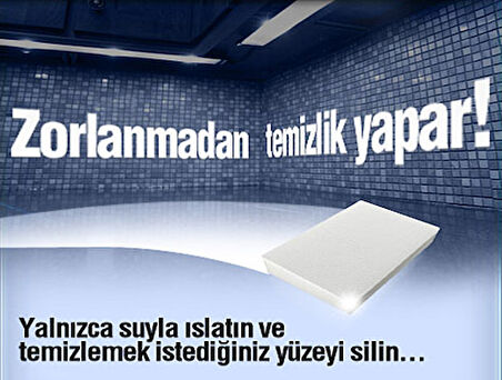 Büro Ev Ofis Yazlık Hijyeni için Kolay Temizler Sihirli Temizlik Süngeri