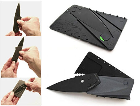 Büro Ev Ofis Kamp Keyfi için Cardsharp Kredi Kartı Şeklinde kolay Kesici Aparat