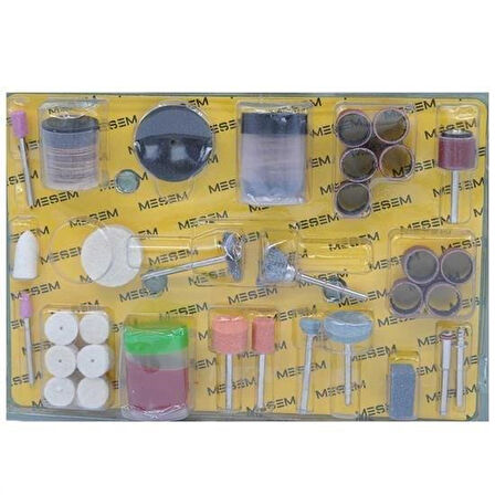 Büro Ev Ofis Hobi Atölyesi için 105PARÇA Metal Zımpara Gravür Taşlama Oyma Seti