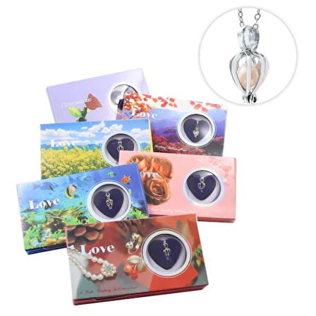 Zarif Kadın için İstridye İçinde İnci Kolye