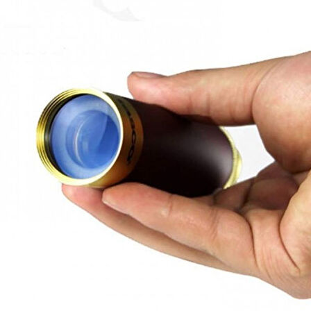 Büro Ev Ofis Hediyesi için 30X40 Deri Çantalı Pirinç Gövde Korsan Dürbün