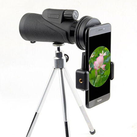 Büro Ev Ofis Kamp Keyfi için 56-1000MT 10x42 Tripod Ayaklı Zoomlu Tek Göz Dürbün