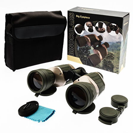 Büro Ev Ofis Kamp Keyfi için 56-1000MT 20X50 Otomatik Netlikli Işıklı Telemetre Dürbün