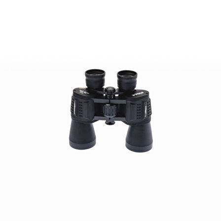 Büro Ev Ofis Kamp Keyfi için 56-1000MT 7X50 Siyah Geniş Ön Mercekli El Dürbünü