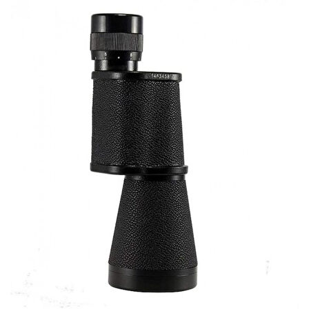 Büro Ev Ofis Kamp Keyfi için 7X50 Rus İşi Deri Kaplı Metal Tek Göz Dürbün