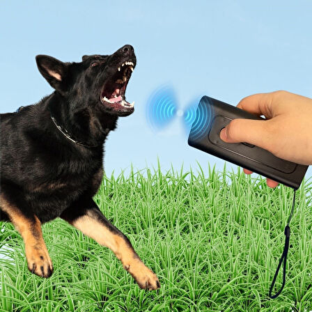 Büro Ev Ofis Evcil Köpeği için Ultrasonik Köpek Kovucu Eğitici Cihaz