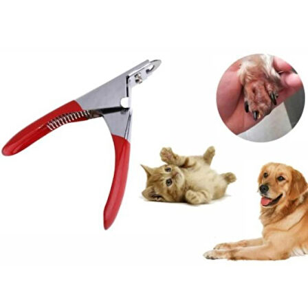 Büro Ev Ofis Evcil Pet Hayvanı için Giyotin Tip Kedi köpek Tırnak Bakım Kesim Makası