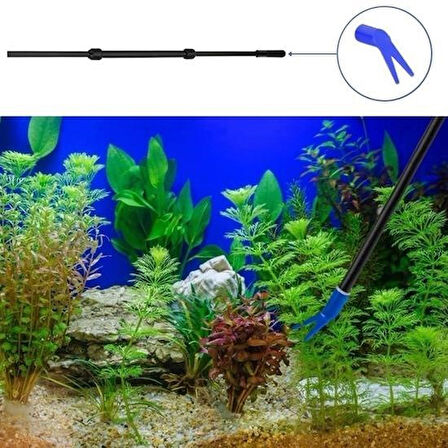 Büro Ev Ofis Evcil Pet Akvaryumu için 5 Fonksiyonlu Balık Akvaryumu Tank Temizleme Seti