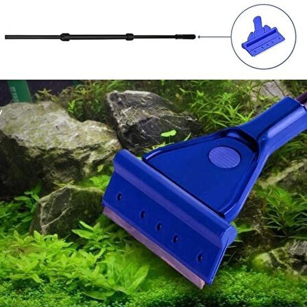 Büro Ev Ofis Evcil Pet Akvaryumu için 5 Fonksiyonlu Balık Akvaryumu Tank Temizleme Seti