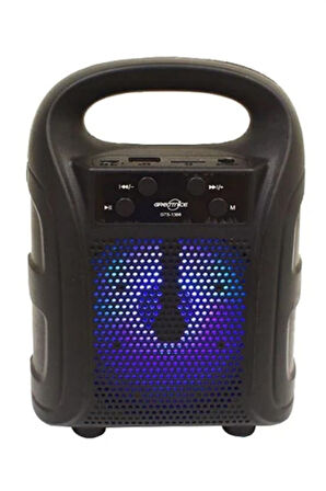 Büro Ev Ofis Hediyesi için Işıklı Mini Bluetooth Wireless Radyo Sd Kart USB Hoparlör