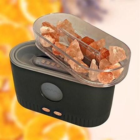 Büro Ev Ofis Yazlık için 200ML Himalaya Tuz Tip Işıklı Hava Nemlendirir Aromaterapi Difüzörü