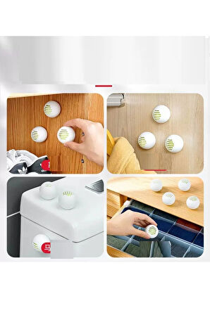 Büro Ev Ofis Yazlık için 6ADET Ayakkabı Çamaşır Sepeti Çamaşır Dolabı Koku Giderici Top Seti