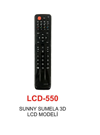 Büro Ev Ofis Yazlık Televizyonu için 3D Lcd Tv Sunny Seri Televizyon Uzaktan Kumandası