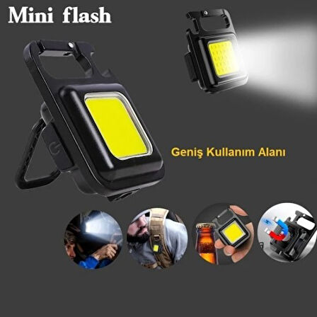 Büro Ev Ofis Yazlık Kamp Keyfi için Anaktarlık Tip 30LED Mıknatıslı Mini Lamba