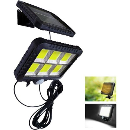 Büro Ev Ofis Kamp Keyfi için Solar Güneş Enerji Şarjlı Hareket Sensörlü Duvar Lambası