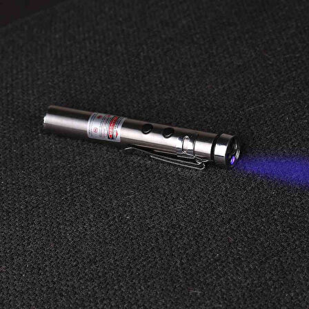 Büro Ev Ofis Hediyesi için Uv Laser Işık Kaynaklı Cep Feneri