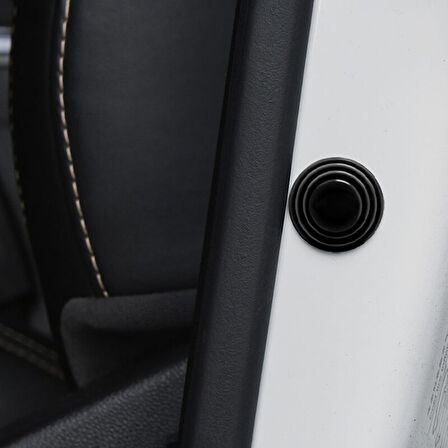 Büro Ev Ofis Arabası için Araç Dışı 10PAD Koruyucu Oto Kapı Bagaj Kaput Darbe Ses Emici Contalar