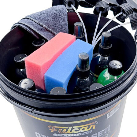 Büro Ev Ofis Arabası Bakımı için Araç Dışı Oto Bakım Seti