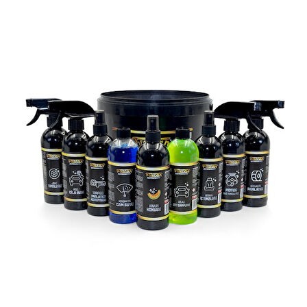 Büro Ev Ofis Arabası Bakımı için Araç Dışı Oto Bakım Seti