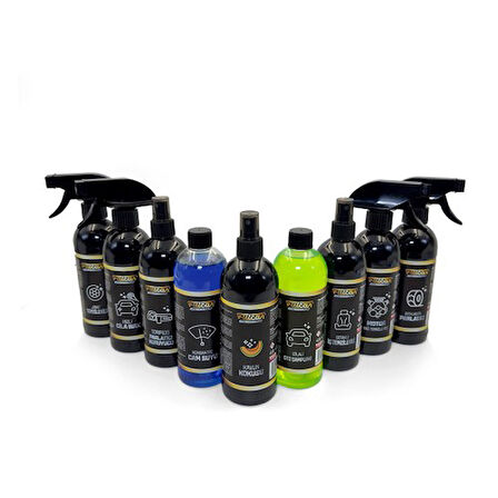 Büro Ev Ofis Arabası Bakımı için Araç Dışı Oto Bakım Seti