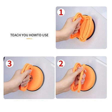 Büro Ev Ofis Arabası Bakımı için Araç Dışı Maksi Vantuzlu Oto Göçük Giderici