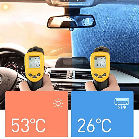 Büro Ev Ofis Arabası için 120x55CM Araç Ön Cam Ambalajlı Vantuzlu Perde Katlanır Oto Güneşliği