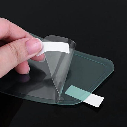 Büro Ev Ofis Motosiklet Kaskı için Buğu Önleyici Sızdırmaz Çizik Koruma Lens Filmi