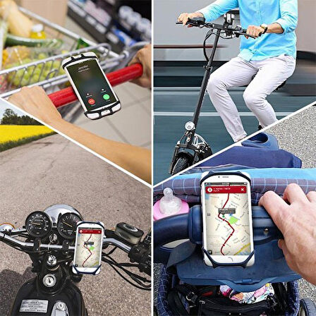 Büro Ev Ofis Motor Bisikleti için Uyumlu Telefon Tutucu