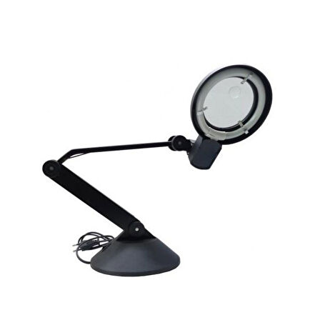 Büro Ev Ofis Hediyesi için Led Işıklı Prestij Büyüteç Kompakt Masaüstü Çalışma Büyüteci