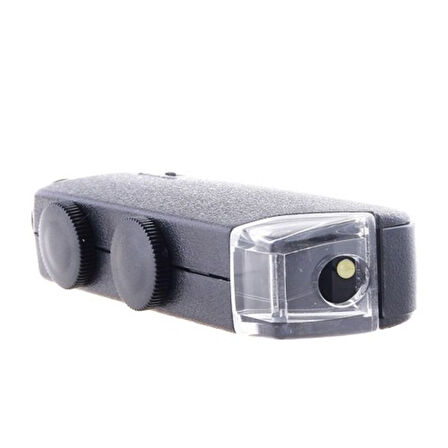 Büro Ev Ofis için 100X Büyütür 2LENS Odak Zoomlu Led Işılı Takı Kontrol Cep Mikroskobu