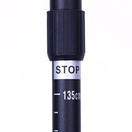 Büro Ev Ofis Hediyesi için 83-135CM Uzayan Dağcı Yürüyüş Bastonu