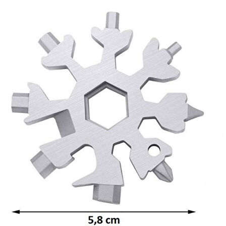 Büro Ev Ofis Hediyesi için Kar Tanesi Motif Açacaklı Model Anahtarlık