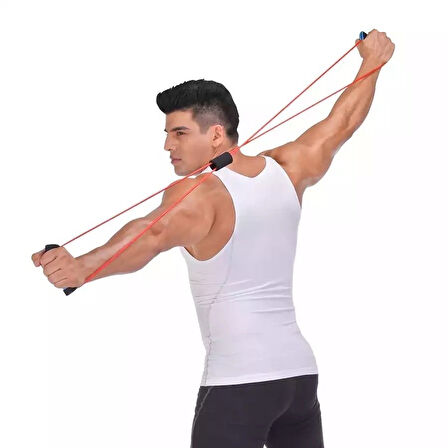Büro Ev Ofis Yazlık Spor Egzersizi için Pilates Direnç Lastiği