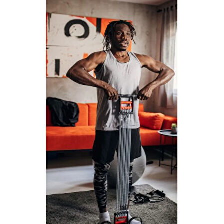 Büro Ev Ofis Yazlık Spor Egzersizi için 3 Fonksiyon El Ayak Göğüs Fitness Yayı