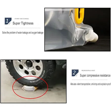 Büro Ev Ofis Piknik Keyfi için 2LT Dayanıklı Plastik İçecek Çantası