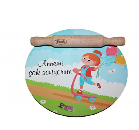Büro Ev Ofis Çocuk Hediyesi için Zeka Oyunu 18CM Nini Sofralı Yapboz Hamur Seti