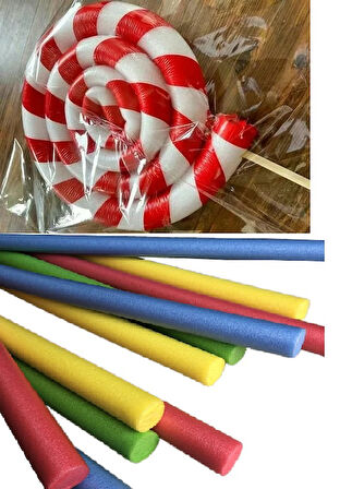 Büro Ev Ofis Oyuncak Hediyesi için Eğitici 3ADET Hayal Gücü Sosis Yapma Köpüğü Seti