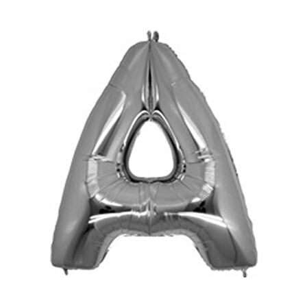 Büro Ev Ofis Etkinik Balonları için 100CM Silver Model Folyo Balon